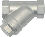 1/2" WYE Strainer Mesh Filter Valve,800WOG Y-Spring NPT Female Check Valve,Stainless Steel SS316 CF8M