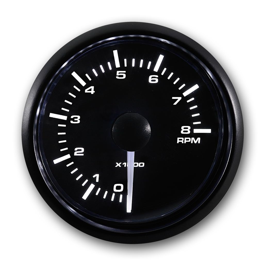 MOTOR METER RACING 52mm 2-1/16" MGS Series Electrical Tachometer