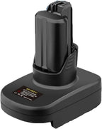 Lithium-ion Battery Adapter, Compatible with Bosch 18V Battery for Bosch 12V Tools, Power Tool Converter