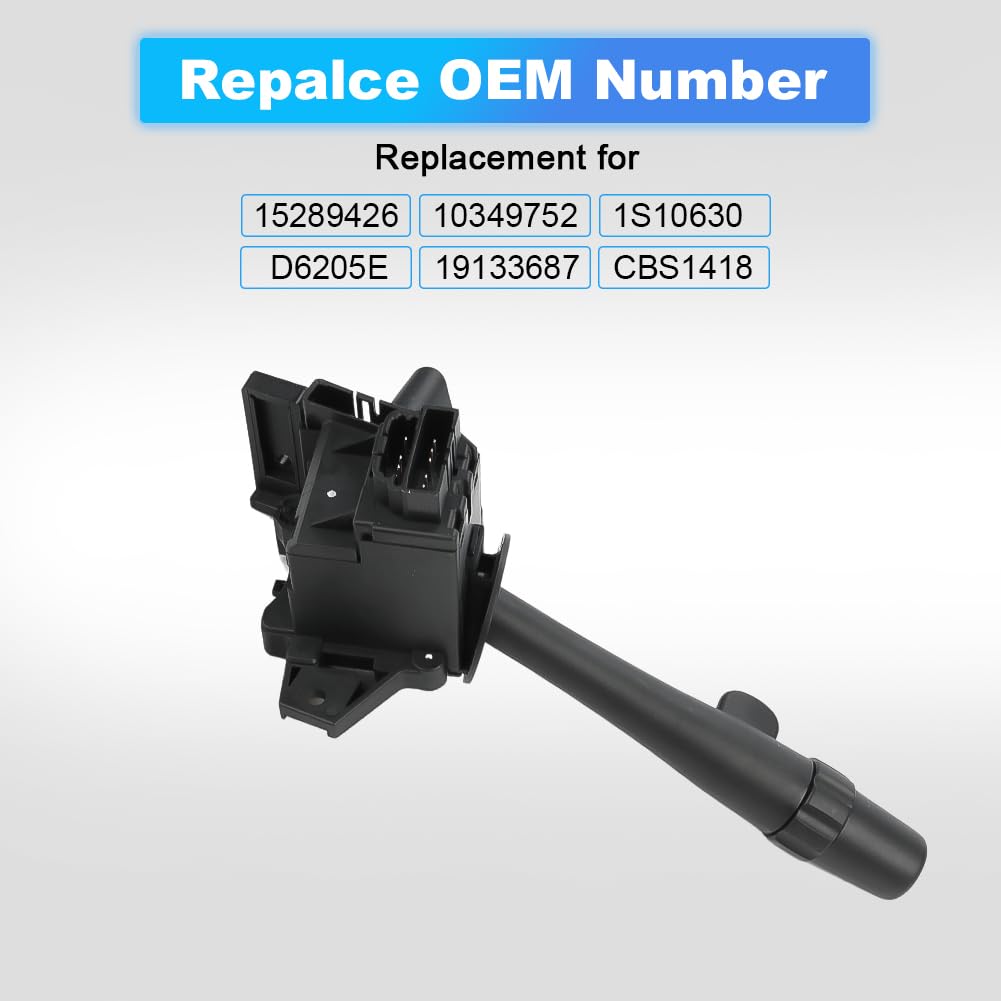 Turn Signal Switch Compatible with Chevy Impala 2006-2013 Impala Limited