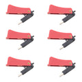 Ruiwaer 6PCS Trigger Switch High Sensitivity Trigger Switch High Sensitivity Stable Reliable Trigger Switch for Welding Torch, Red and Black