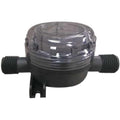 Flojet, 01740004G, Strainer, In Line, 1/2", Black