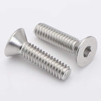 M8-1.25 x 16mm Flat Head Socket Cap Screws Bolts Countersunk Bolts, Stainless Steel 304, Bright Finish, DIN 7991, Allen Socket Drive, 25 PCS