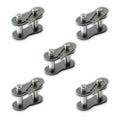 #60H Heavy Duty Roller Chain Connecting Links (5 Pack) Carbon Steel