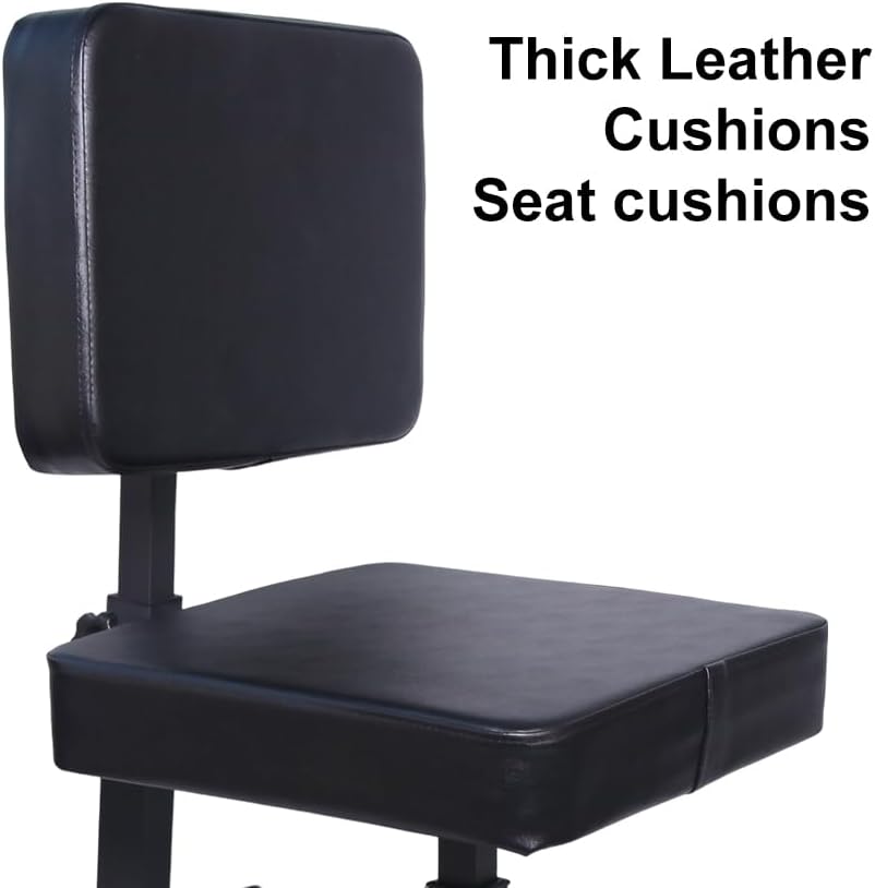Tattoo Chairs with Adjustable Armrest & Back Support for Tattoo Artists and Client, Ergonomic Multiple Uses