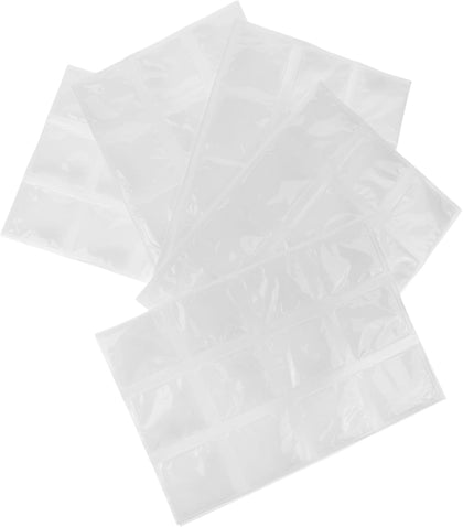 Reusable Ice Packs for Coolers, 5 Sheets, White Freezer Inserts