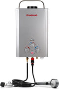 BE158S Tankless Water Heater Propane | CSA Certified | 6L 1.58 GPM | Portable Outdoor Camp Shower, Overheating