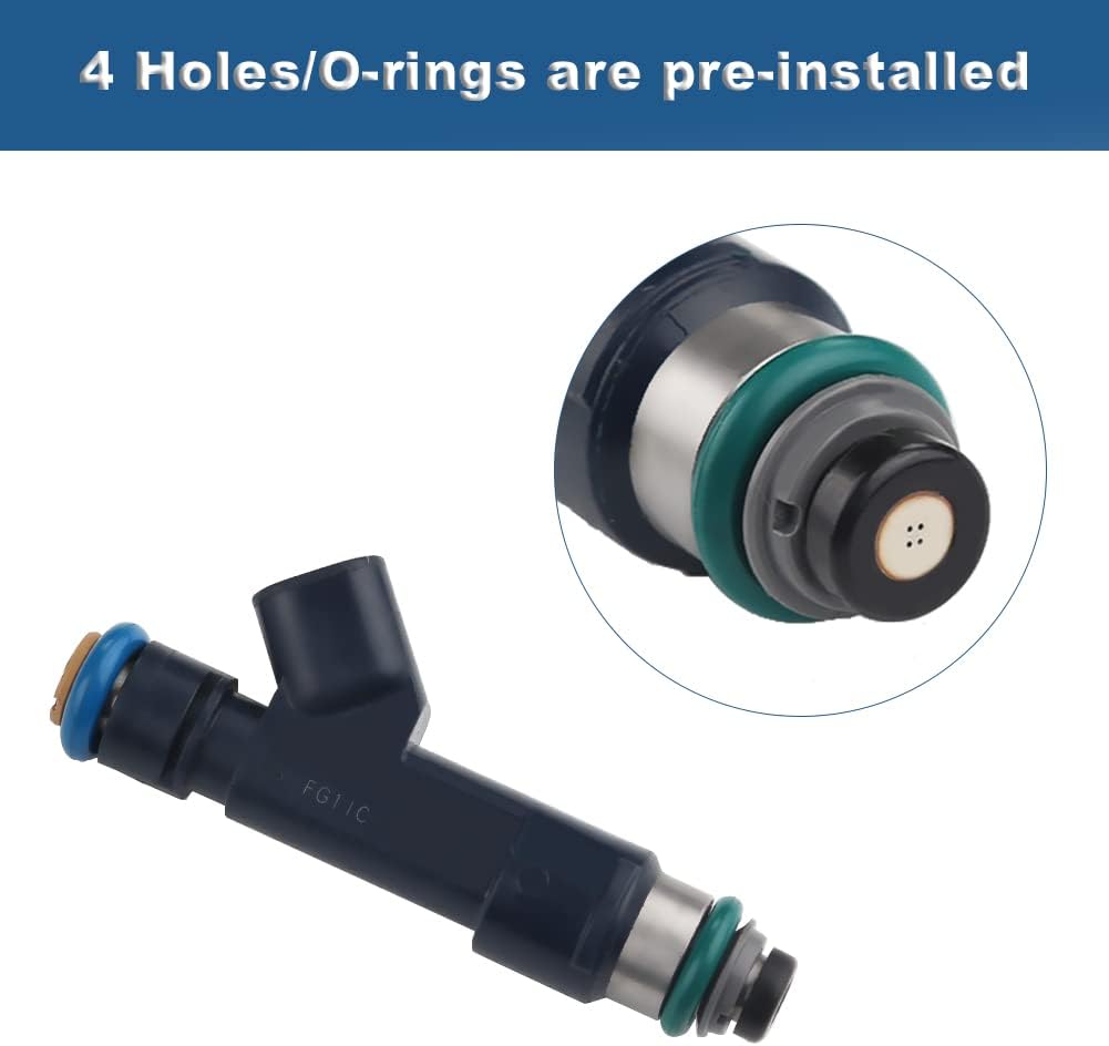 JDMON Fuel Injectors Compatible with Chevy Malibu 2008-2011 2.4L