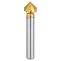 Workkyma M2 Cobalt Countersink Drill Bit 12.4mm Single Flute 90 Degree HSS