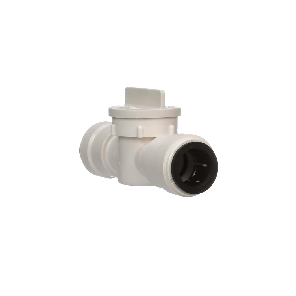 3539-10 AquaLock Plastic Series, 1/2" CTS x 1/2" CTS Off-White Lead-Free Polysulfone Type 39 Straight In-line Valve