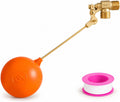 3/4 Inch Brass Float Valve for Water Tank, Automatic Water Level Control