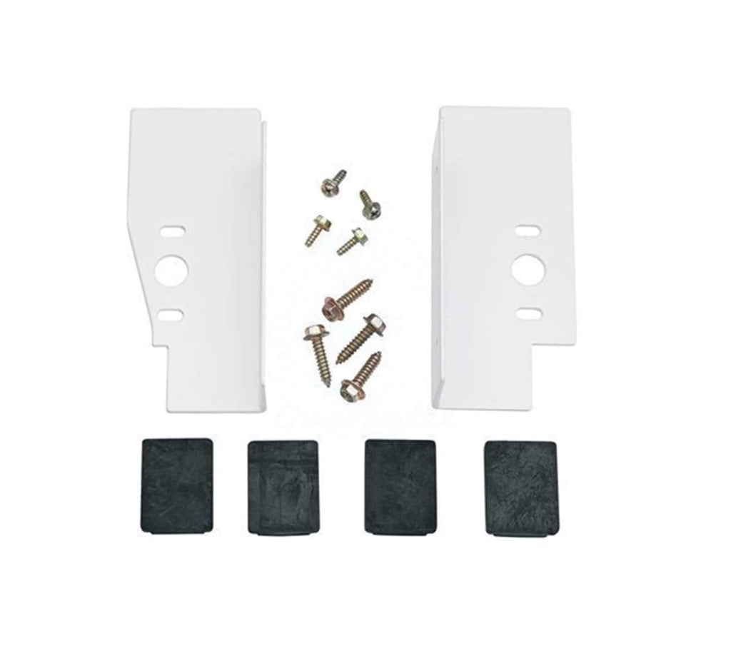 UPGRADED Lifetime Appliance WE25X10028, GEFLSTACK Stacking Kit Compatible with GE Washer/Dryer Laundry 27" Front Load
