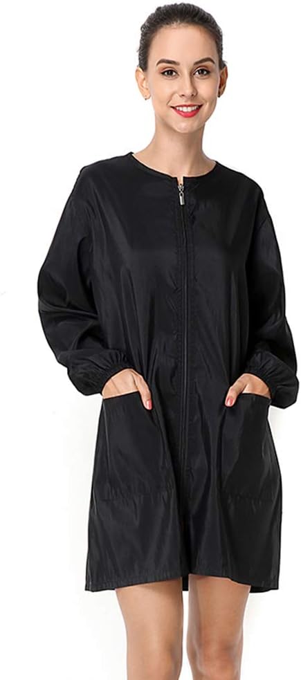 Polyester Professional Salon Smock Hair Stylist Jacket