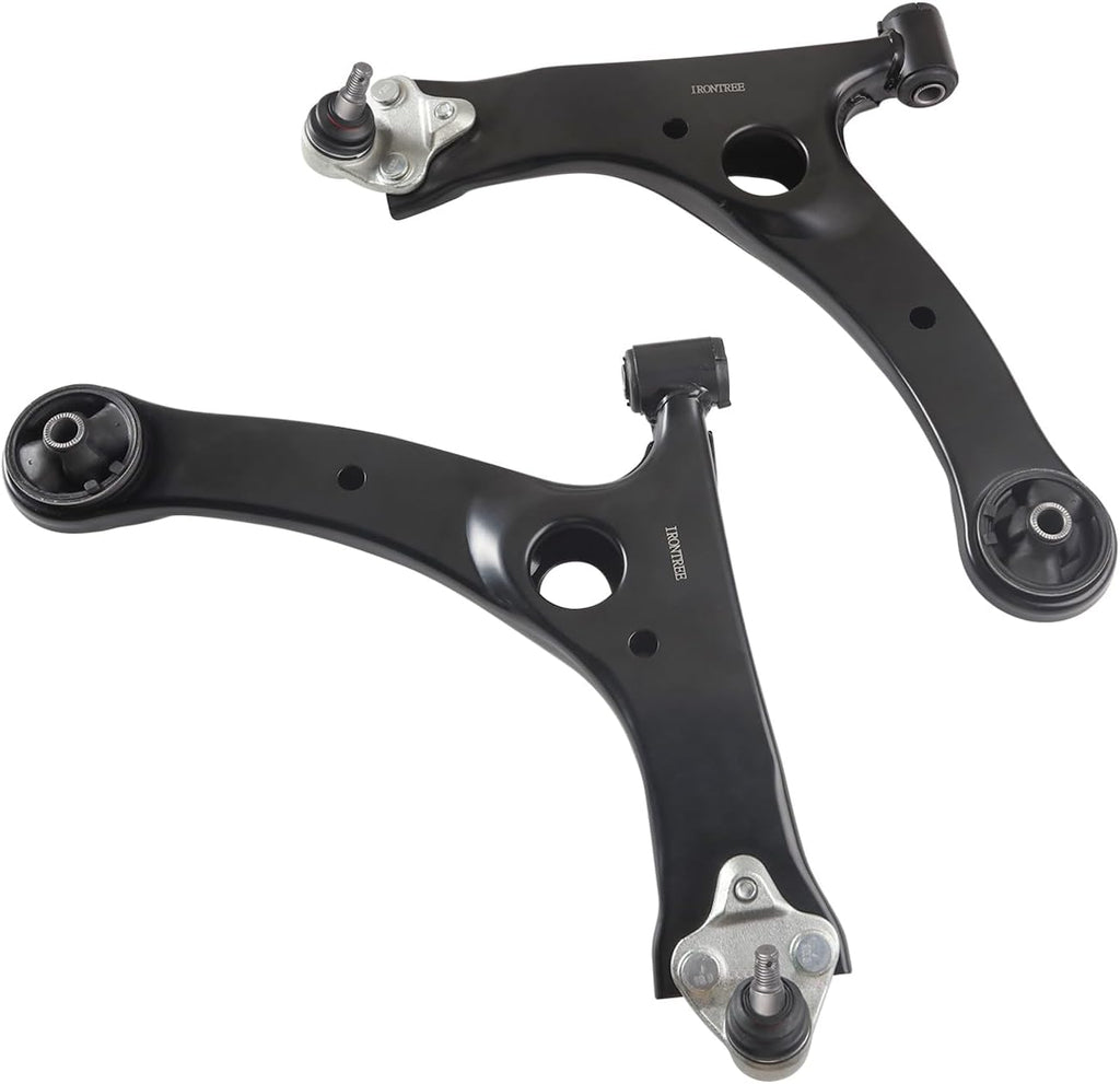 IRONTREE Front Lower Control Arm Kit with Ball Joint 2PCS, Left and Right Replacement for Toyota Corolla 2003-2013, Toyota Matrix 2003-2008, Pontiac Vibe 2003-2008, Celica 2000-2005, K640360 K640361