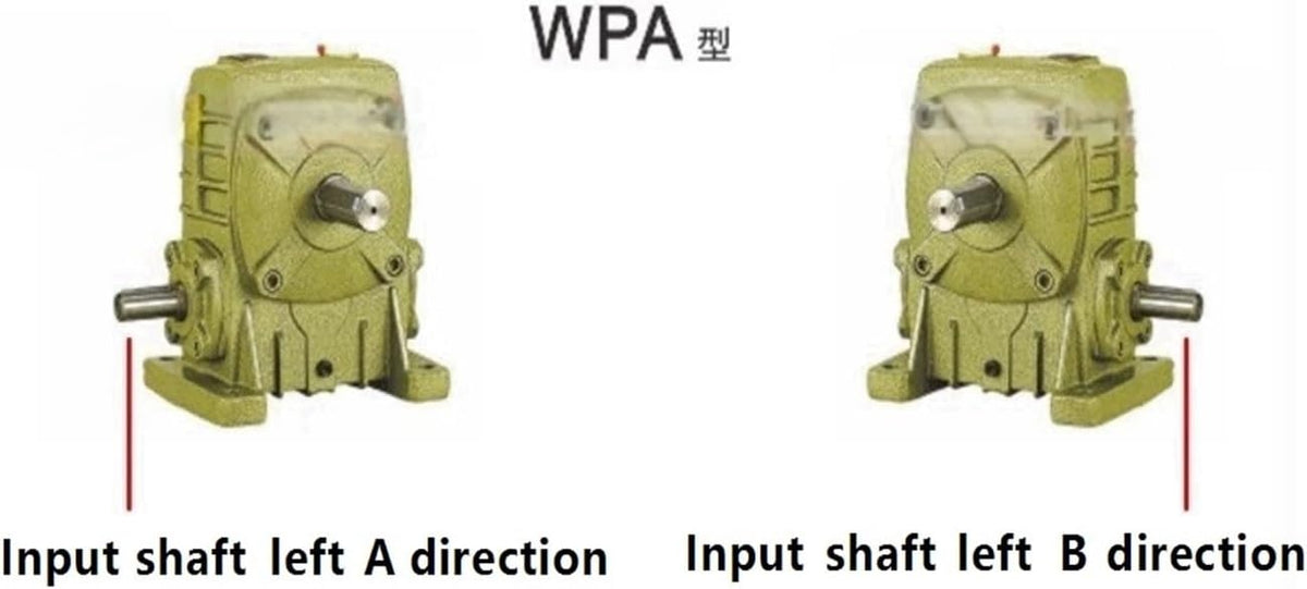 Worm Gear Reducer WPA Drive Gearbox Small Vertical Reducer(1:15,WPA60)