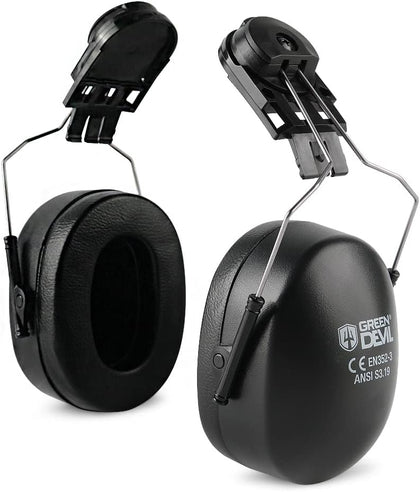 Hearing Protection Ear Muffs For Safety Helmet Hard Hat