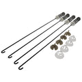 Suspension Rod Kit Replacement for Roper MVWC215EW0, MVWC215EW1, NTW4516FW3, 3LMVWC315FW1, 7MMVWC355DW0 Washer