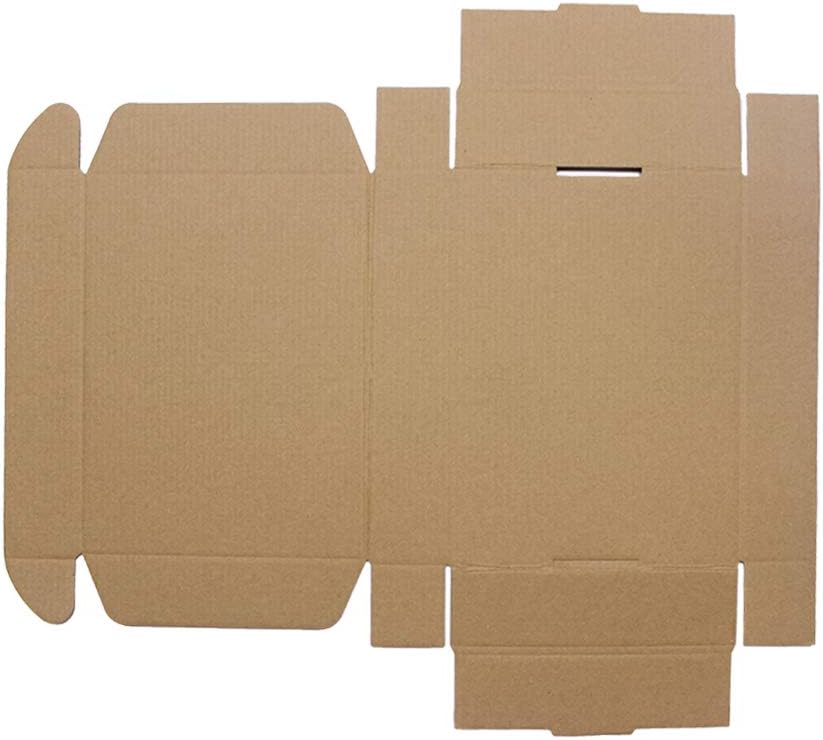35 Pack 9x6.5x1.75 inch White Cardboard Shipping Box