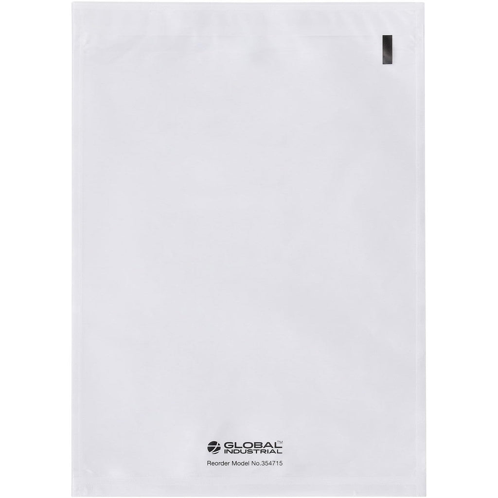 Side Opening Packing List Envelopes with Adhesive Backing, 2 Mil Thick, 10"L x 7"W, Clear, 500/Pack, Tamperproof