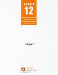 White Chipboard Sheets. STUDIO 12 Brand. (8.5" x 11") .022” Thickness. (12 Sheets)