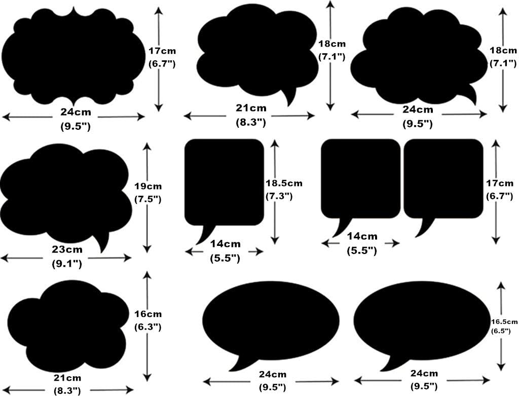 Photo Booth Props Kit,Writable Black Paper Card Board Photographing Props for Wedding Birthday Prom Party Favor(10pcs