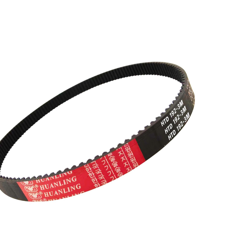 HUANLING 4pcs 192-3M-6 HTD Timing Belt, 192mm Length x 6mm Width x 2.4mm Height, 3mm Pitch, 64 Teeth，Closed Loop Pulley Timing Belt