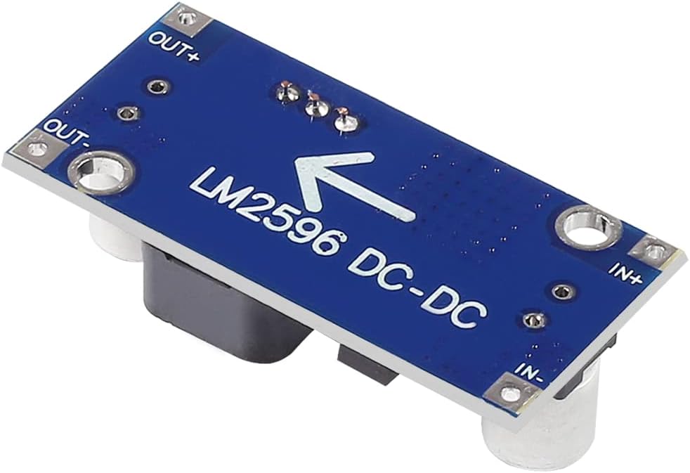 2Pcs LM2596 Power Converter Step Down Module DC to DC Buck Converter 3.2V-35V to DC1.25V-30V Voltage Regulator Power Supply Module LM2596S