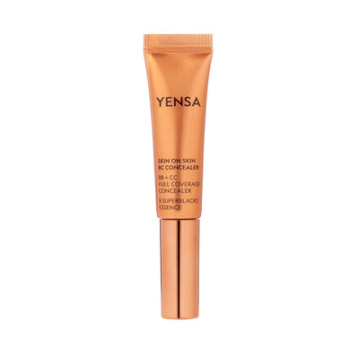 Skin On Skin BB + CC Full Coverage Concealer - Color Correcting Serum Concealer - Creaseless & Brightening Formula