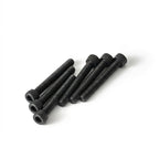 M6 x 20mm (30 Pack) Socket Head Cap Screws Bolts, Black Oxide 304 Stainless Steel 18-8, Allen Socket Drive, Full Thread, Bright Finish