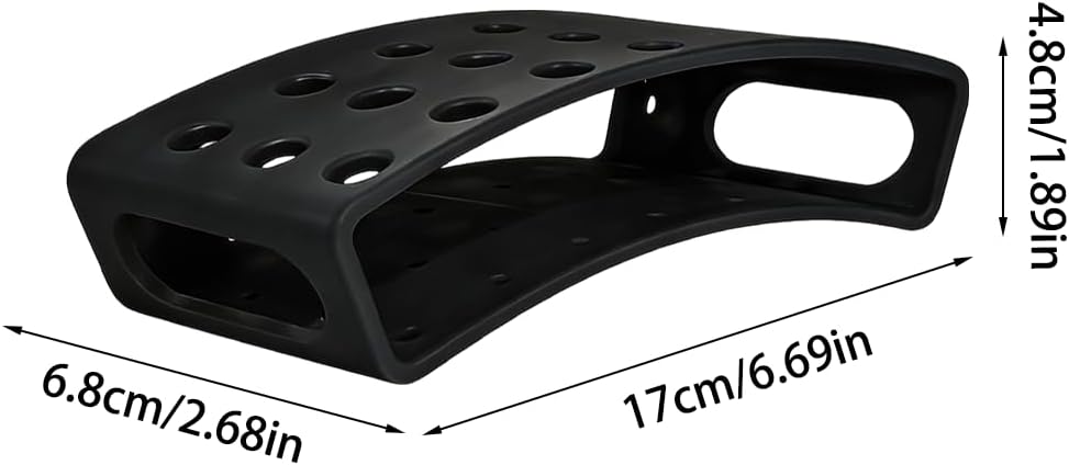 Wall Mounted Dart Holder - 21 Slot Dart Organizer Display Rack for Soft Tip & Steel Tip Darts,Gift for Players (Black)