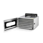 6 Trays Food Dehydrator Fruit Drying Machine Dryer for Vegetables Dried Meat Stainless
