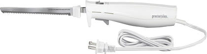Easy Slice Electric Knife With Serrated Stainless Steel Blade