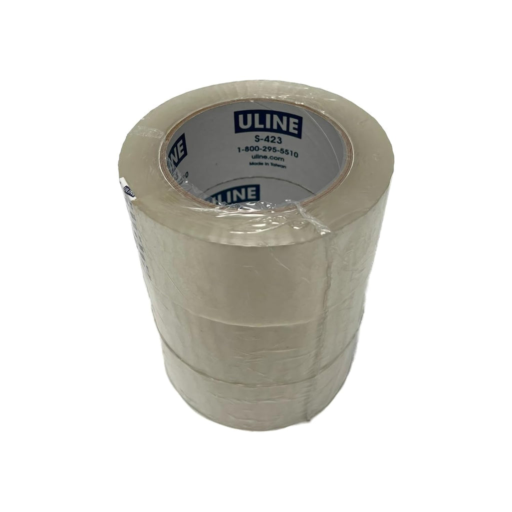 2 Mil Clear Packing Tape, 2" x 110 yds | Part # S-423 (3 Rolls)