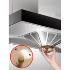 Transparent Range Hood Oil Cup Replacement with Pads Models 8206 8301(B)