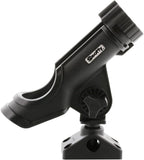 Scotty #230 Powerlock Rod Holder with #241 Side/Deck Mount, Adjustable Boat Fishing Rod Holder, Universal Cradle Design, Side or Deck Mount Installation, Marine-Grade Construction