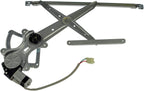 TRQ Front Driver Side Power Window Motor and Regulator Assembly Power