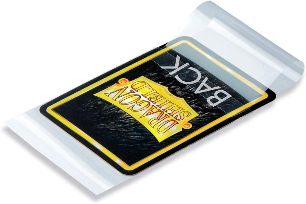5 Packs Dragon Shield Sealable Inner Sleeve Clear Standard Size 100 ct Card Sleeves Value Bundle!