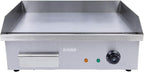 3000W Commercial Flat Top Griddle Countertop Electric Teppanyaki Grill