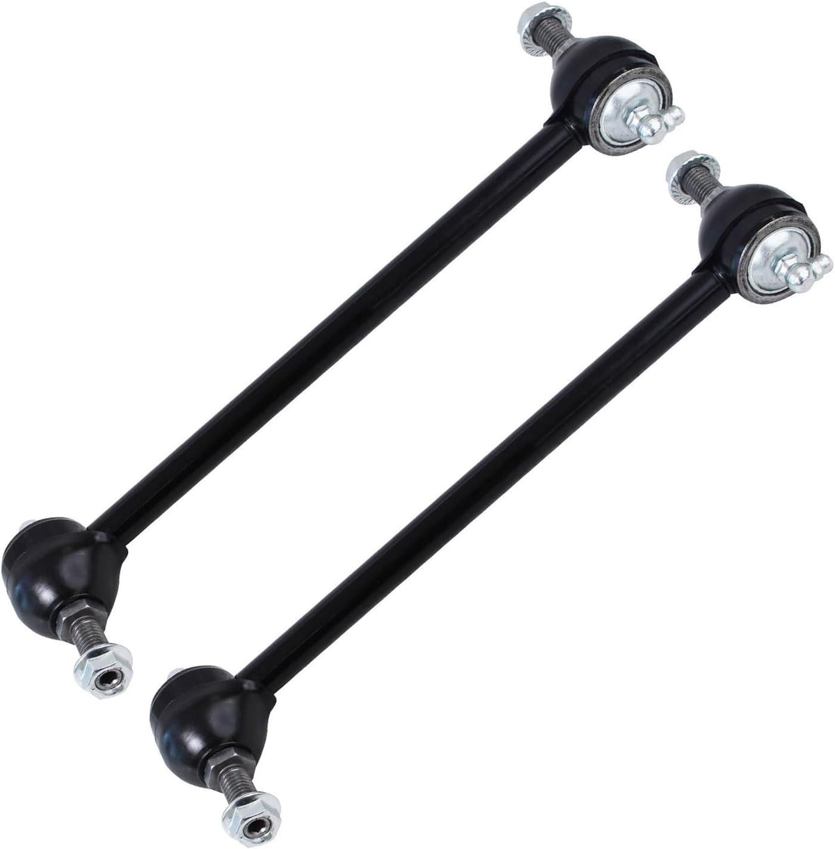 Detroit Axle - 4pc Front Control Arms Sway Bars for 2004-2011 Ford Focus