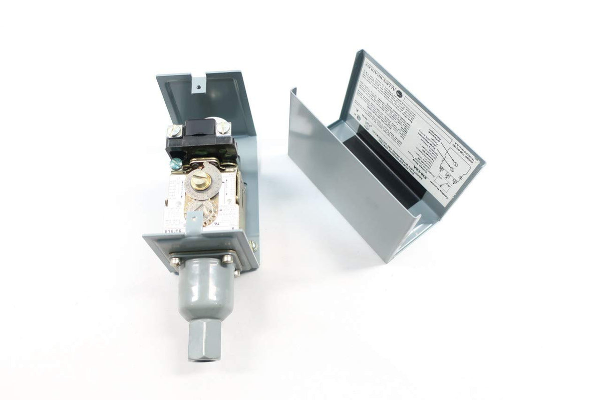 ALLEN BRADLEY 836-C6 Pressure Switch 0-30IN-HG to 100PSI