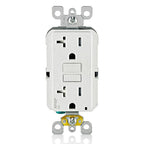 Dual-Function AFCI/GFCI Outlet, 20 Amp, Self Test, Tamper-Resistant with LED Indicator Light, Protection from Both