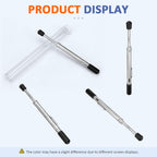 MREEGS Door Pressure Gauge 0-35 Lbs Push-Pull with Plastic Protective Tube
