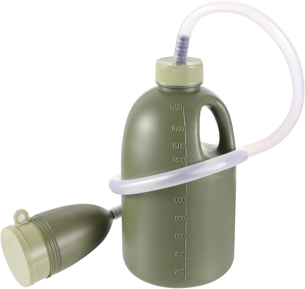Urine Bottle 1700ml Urinal Bottles for Men and Women Pee Container Spill Proof Portable Mobile Toilet for Camping Car