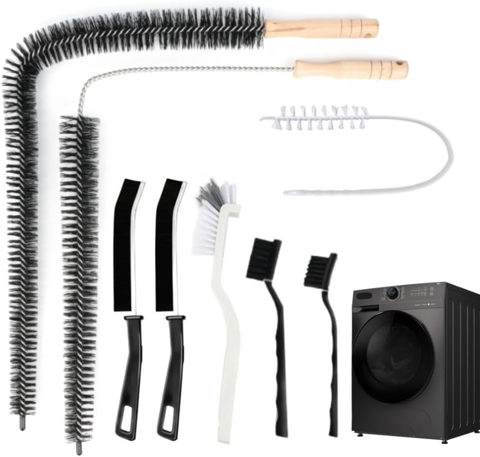 8-Piece Washing Machine Cleaning Brush Set