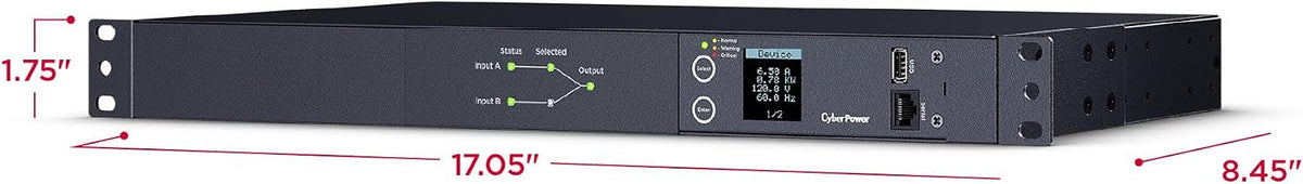 CyberPower PDU24001 Metered ATS PDU