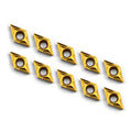 OSCARBIDE Carbide Inserts DCMT070204/DCMT21.51 Turning Inserts 10Pcs