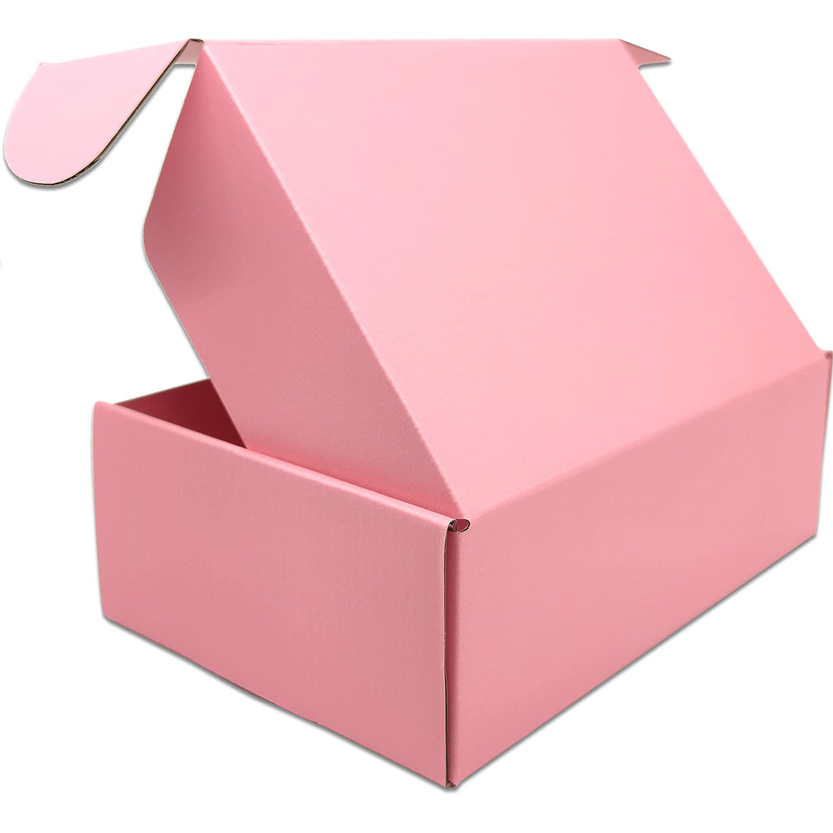 9x6x3 Shipping Boxes Set of 25, Pink Mailer Corrugated Cardboard Box