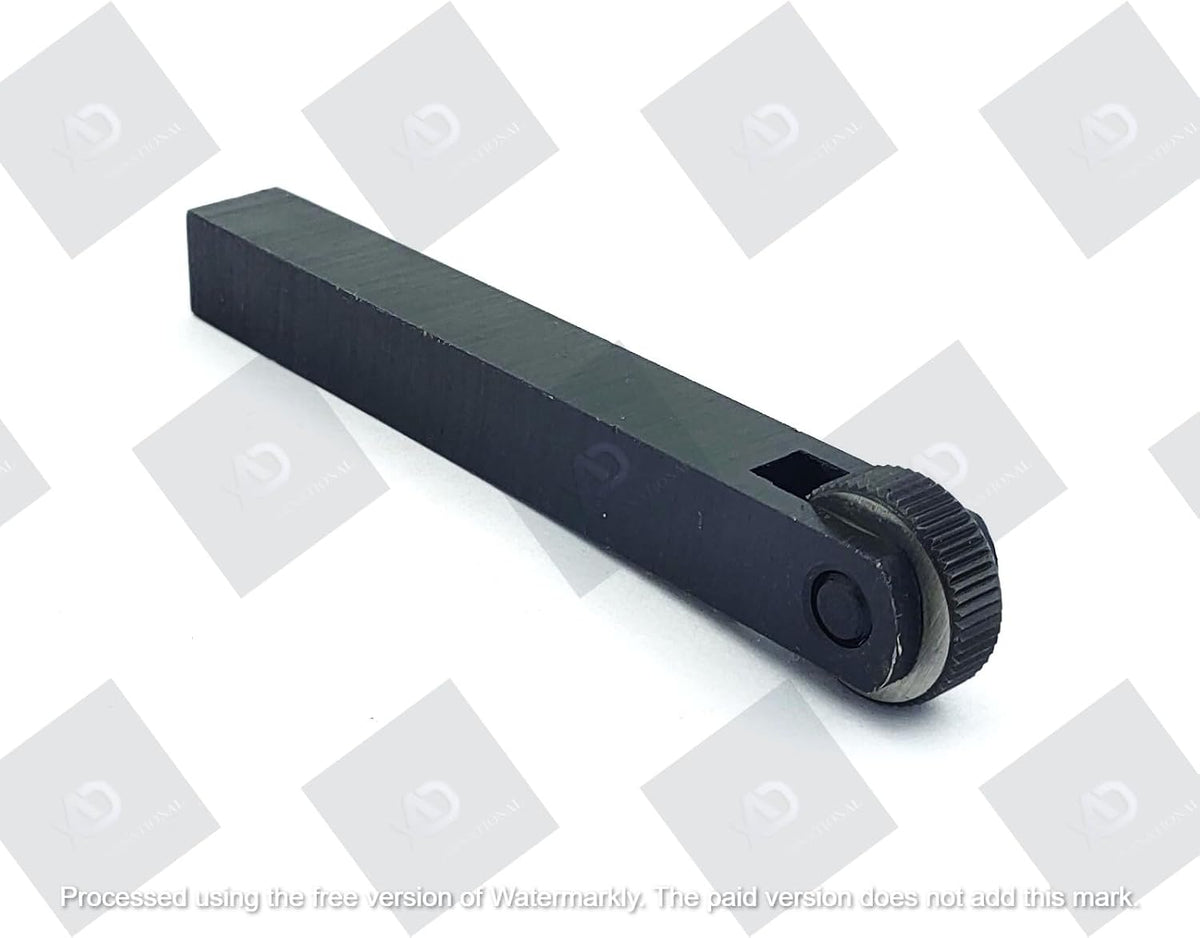 Single Wheel Straight Linear Pattern Knurling Tool Holder Size 3/4" x 3/4" x 5"