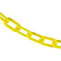 Mr. Chain Plastic Barrier Chain, Yellow, 50 ft Length (50002-50)