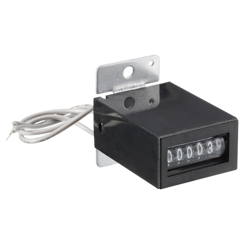 uxcell Electromagnetic Counter 6 Digits 0-999999 Counting Range